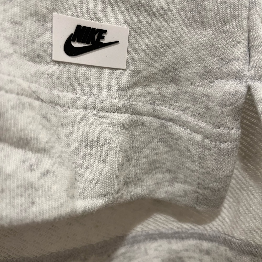 Nike drawstring scrunch neck pullover